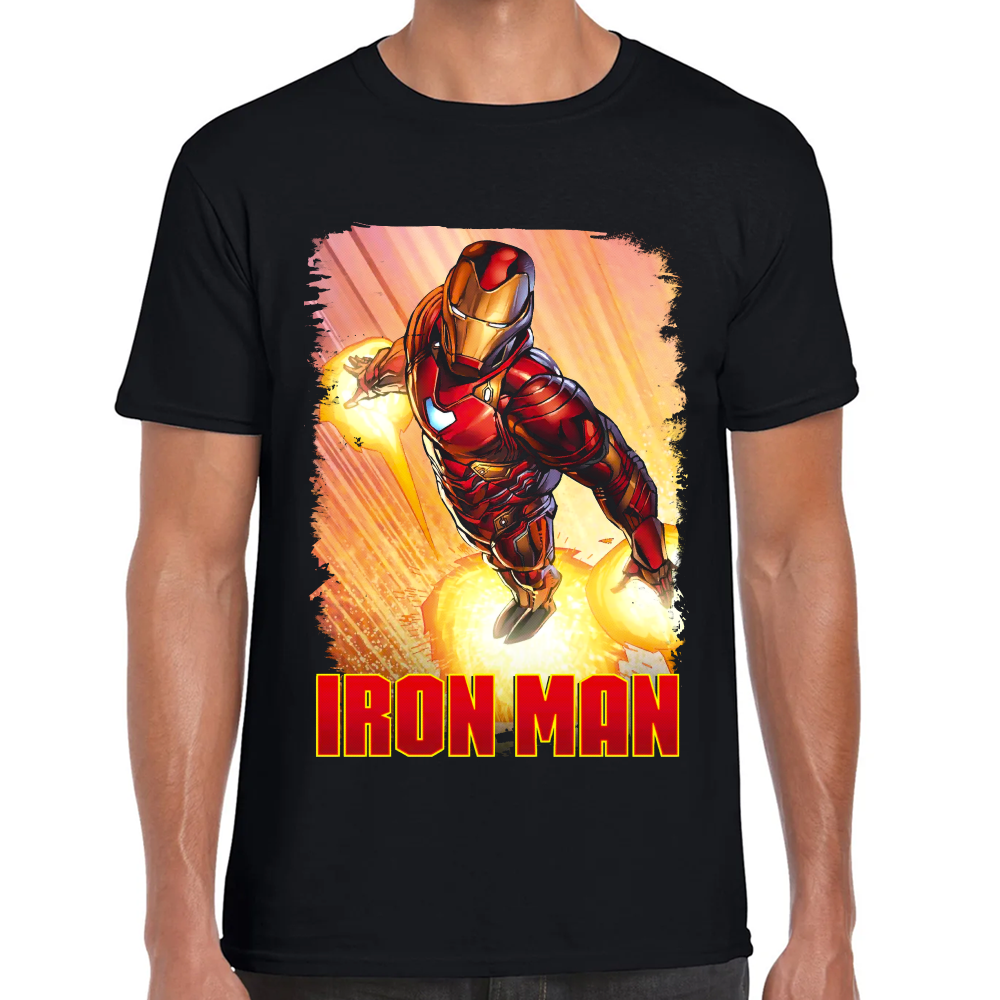 Playera Iron Man Marvel Algodón Premium #0002245 Imagen principal del producto
