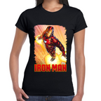 Playera Iron Man Marvel Algodón Premium #0002245