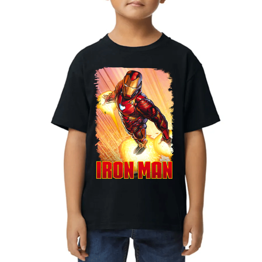 Playera Iron Man Marvel Algodón Premium #0002245