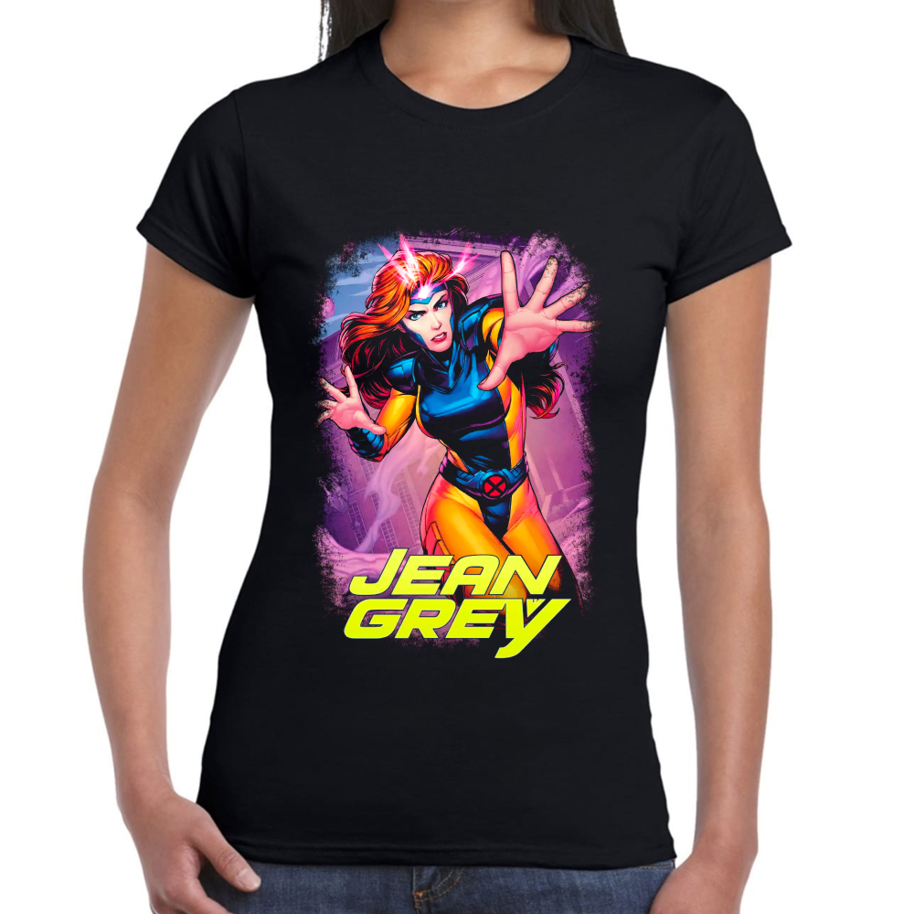 Playera Jean Grey Marvel Algodón Premium #0002246 Imagen secundaria del producto