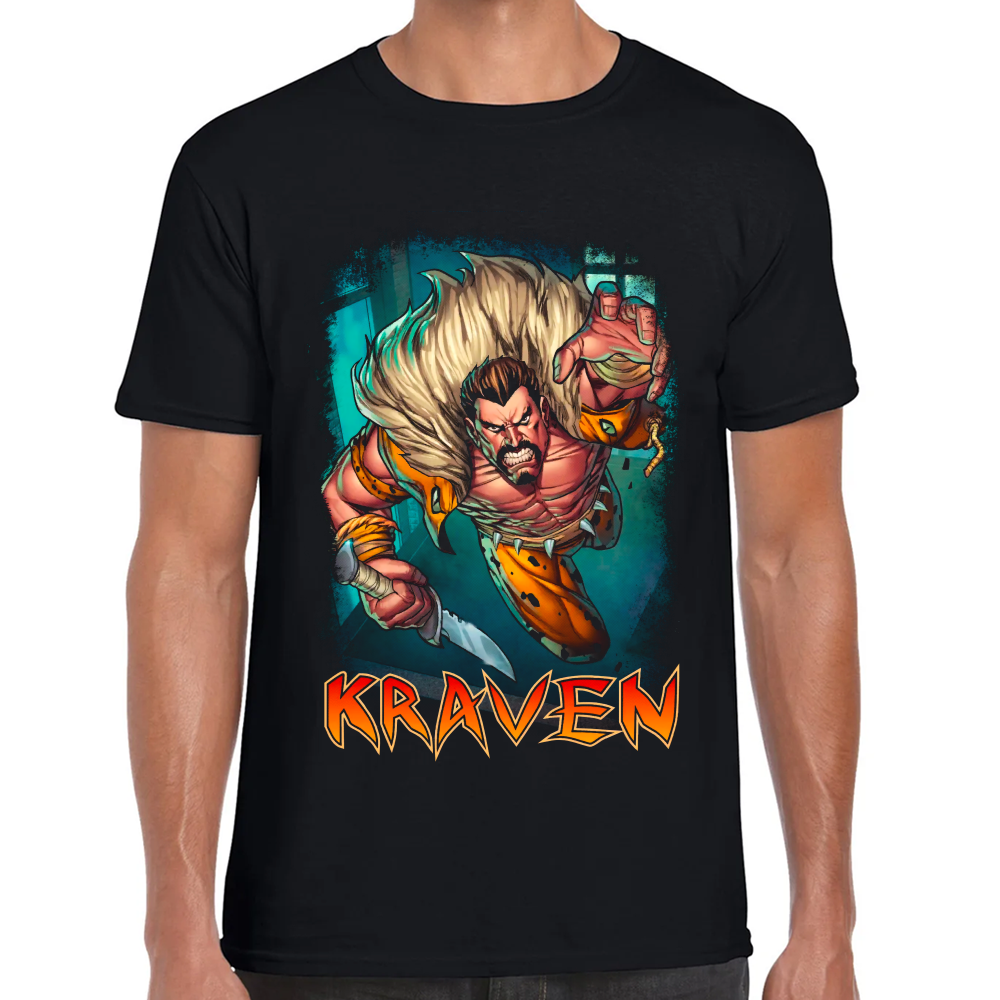 Playera Kraven Marvel Algodón Premium #0002249