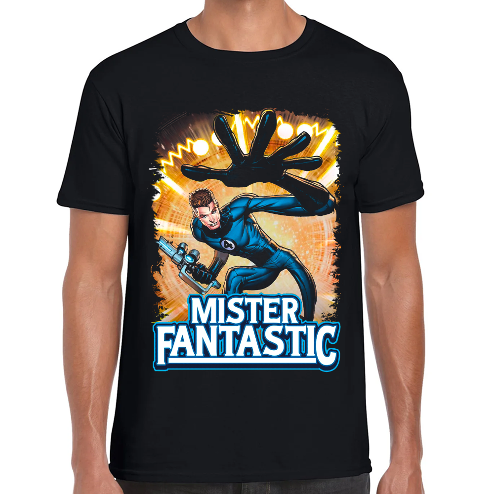 Playera Mister Fantastic Marvel Algodón Premium #0002254 Imagen principal del producto
