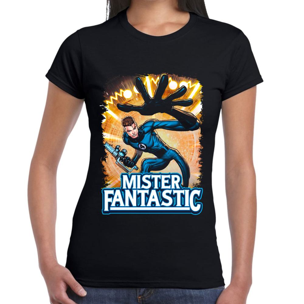 Playera Mister Fantastic Marvel Algodón Premium #0002254 Imagen secundaria del producto