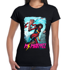 Playera Ms Marvel Algodón Premium #0002255