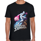 Playera Silver Surfer Marvel Algodón Premium #0002262