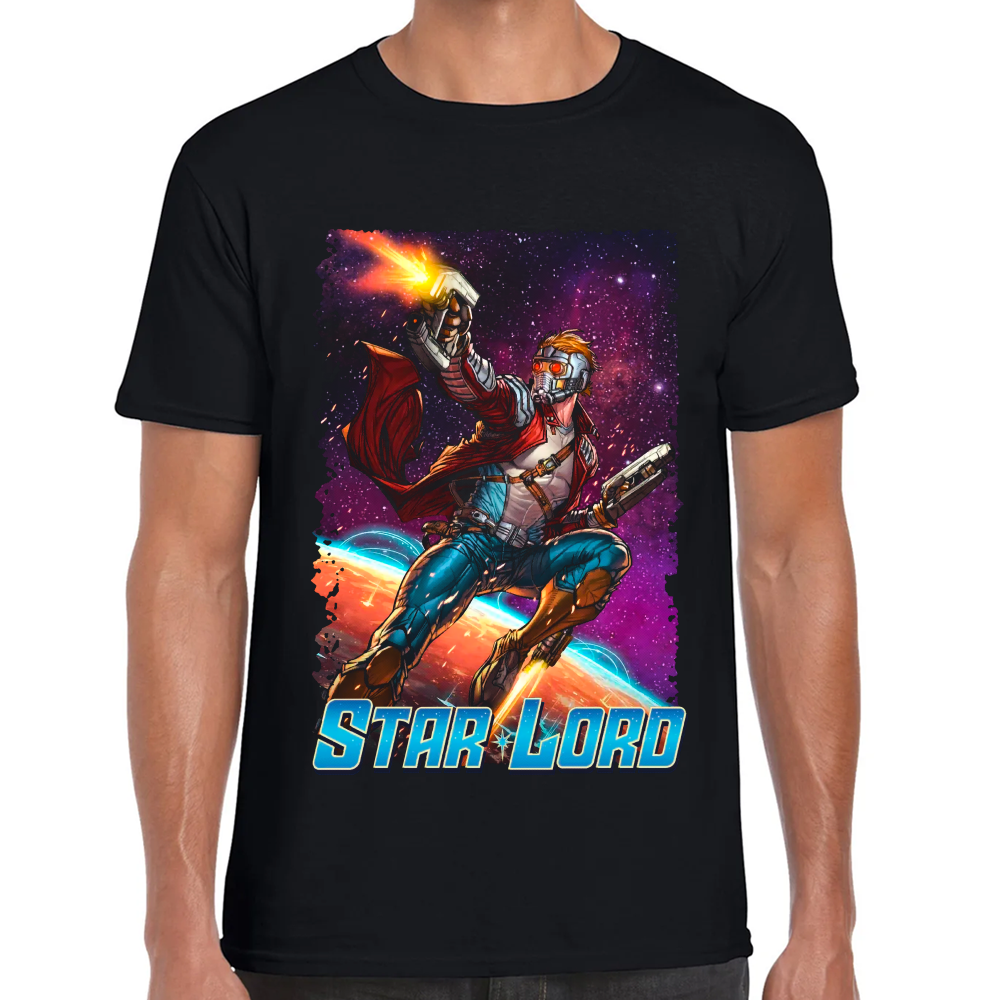 Playera Star Lord Marvel Algodón Premium #0002266