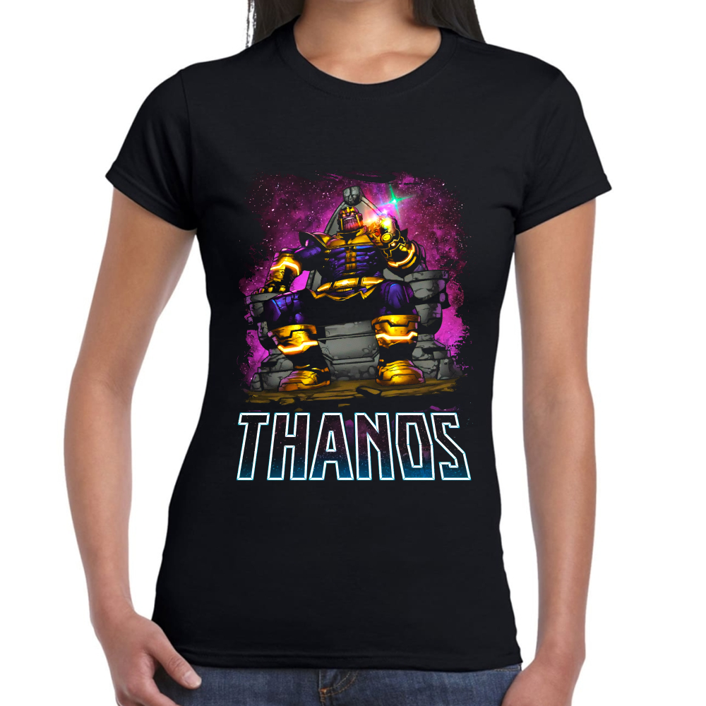 Playera Thanos Marvel Algodón Premium #0002267 Imagen secundaria del producto