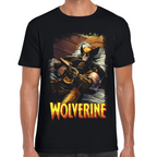 Playera Wolverine Marvel Algodón Premium #0002272