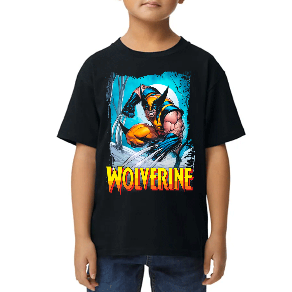 Playera Wolverine Marvel Algodón Premium #0002273
