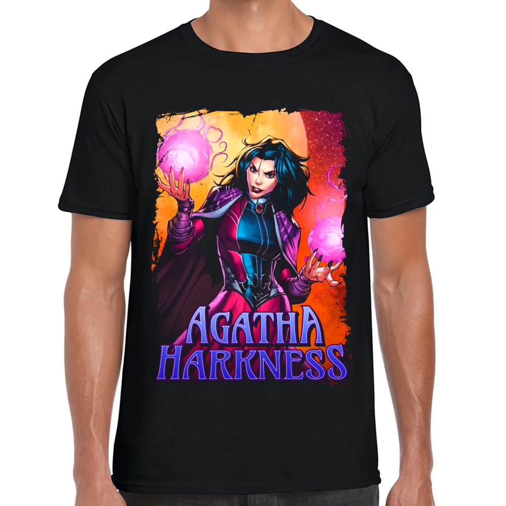 Playera Agatha Harkness Marvel Algodón Premium #0002275