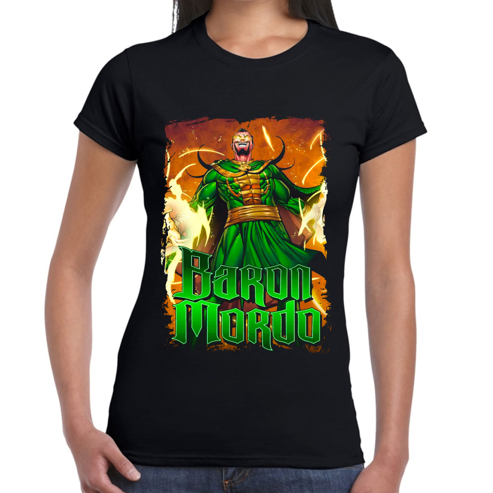 Playera Baron Mordo Marvel Algodón Premium #0002277