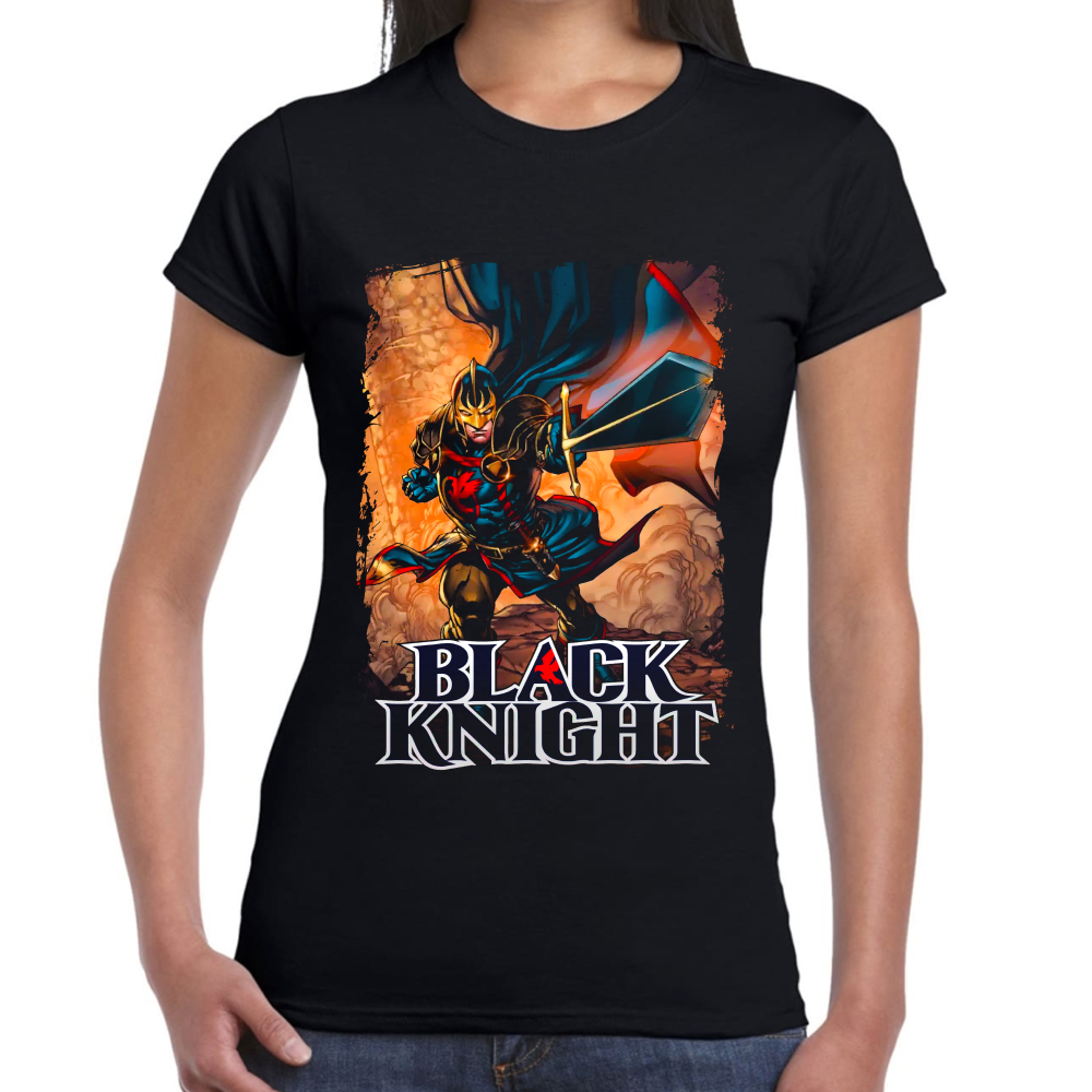 Playera Black Knight Marvel Algodón Premium #0002285