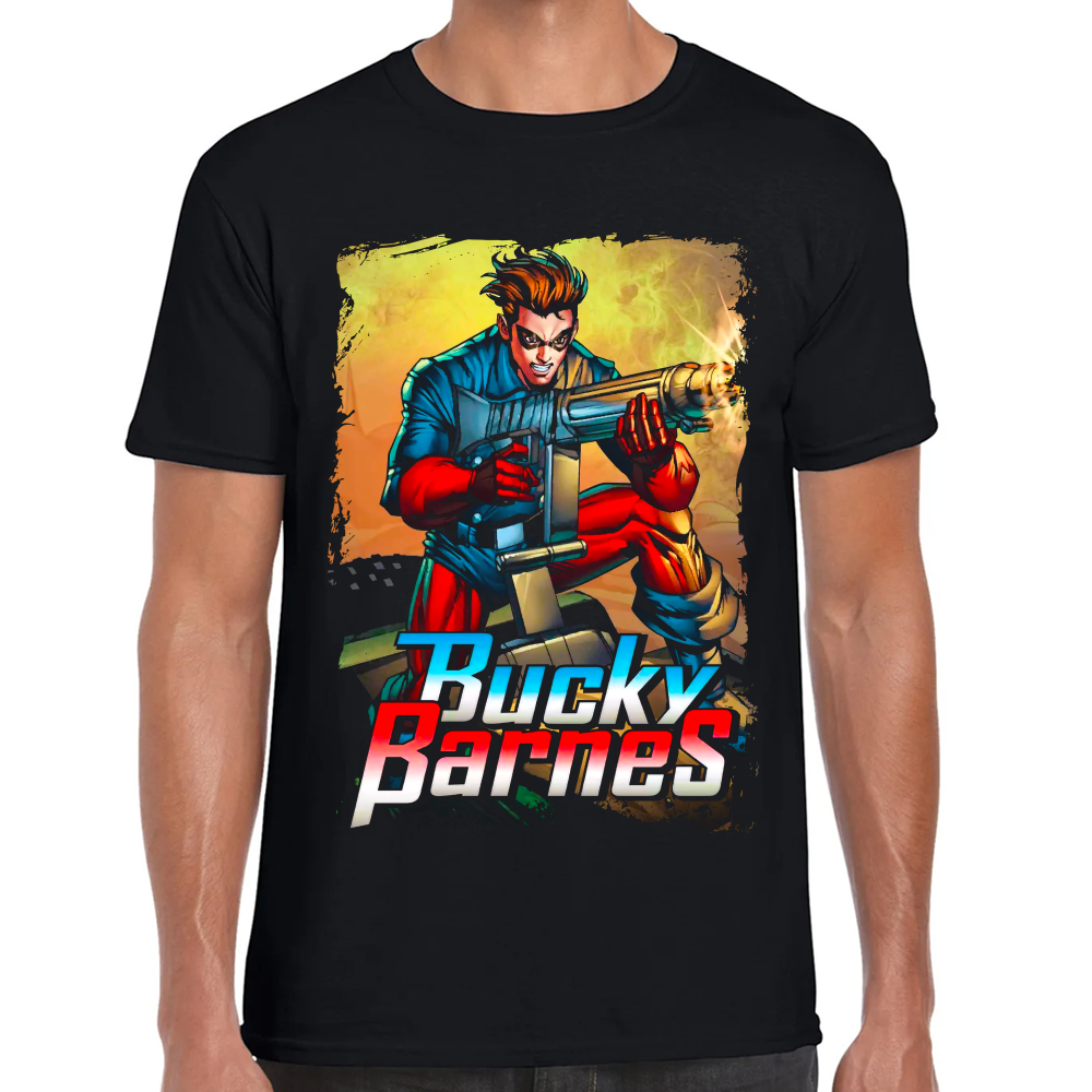 Playera Bucky Barnes Marvel Algodón Premium #0002288 Imagen principal del producto