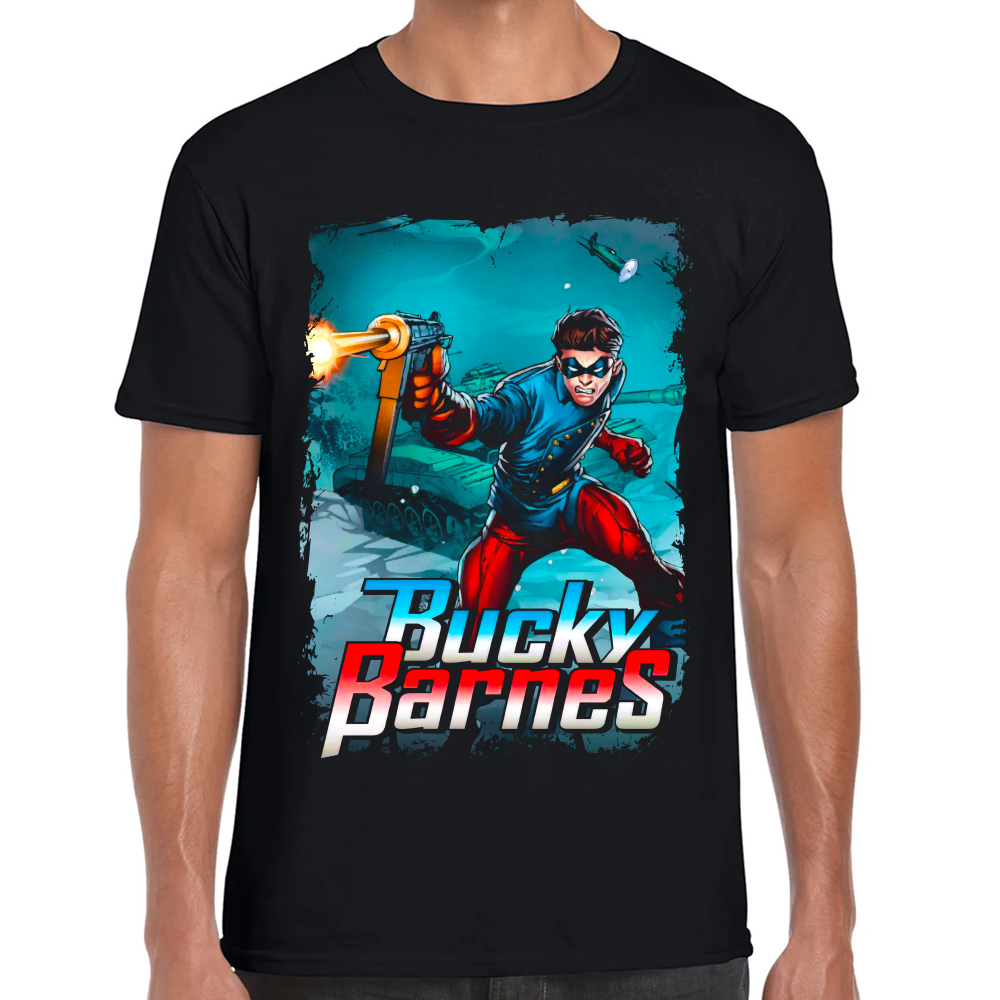 Playera Bucky Barnes Marvel Algodón Premium #0002289 Imagen principal del producto