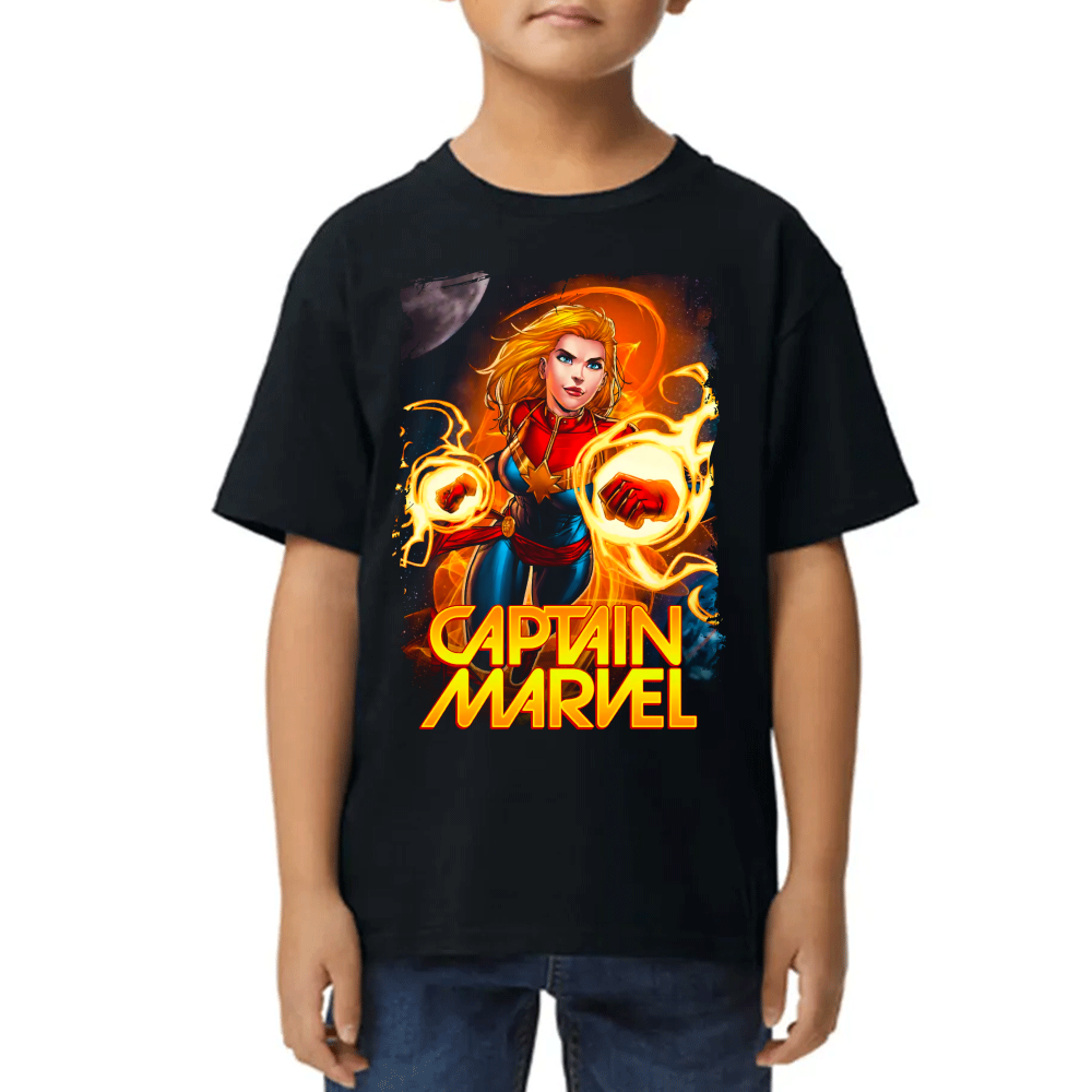 Playera Captain Marvel Marvel Algodón Premium #0002291 Imagen principal del producto