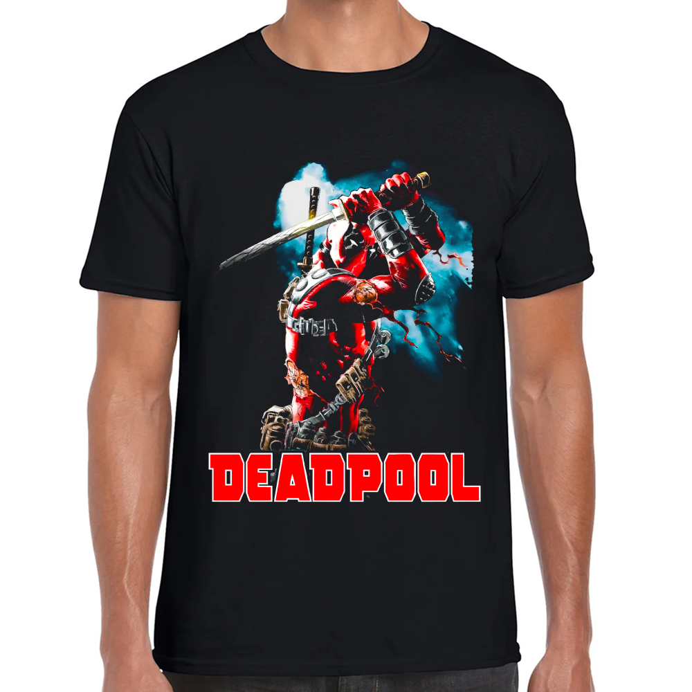 Playera Deadpool Marvel Algodón Premium #0002298