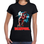 Playera Deadpool Marvel Algodón Premium #0002298