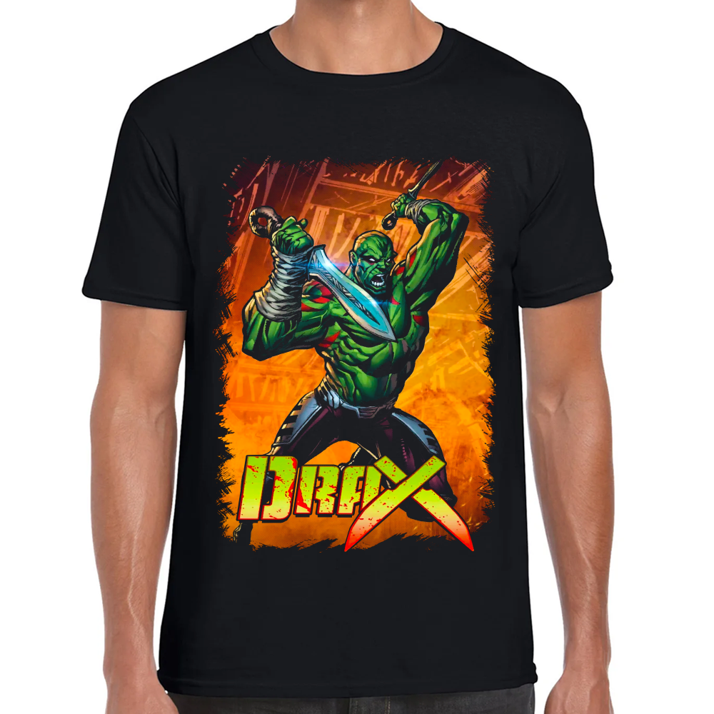 Playera Drax Marvel Algodón Premium #0002301