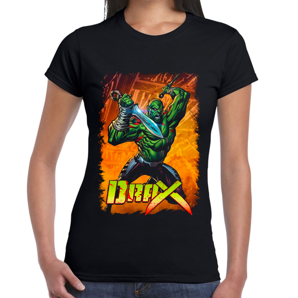 Playera Drax Marvel Algodón Premium #0002301 Imagen secundaria del producto