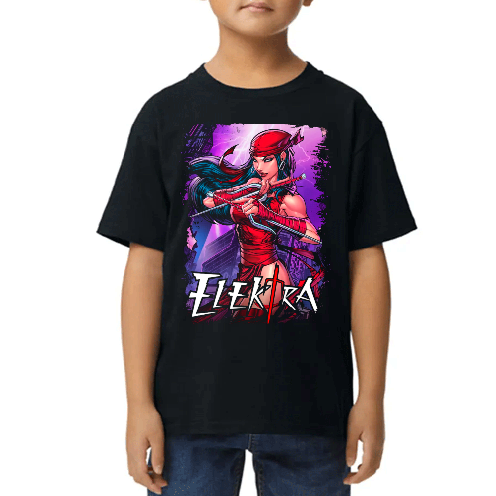 Playera Elektra Marvel Algodón Premium #0002304