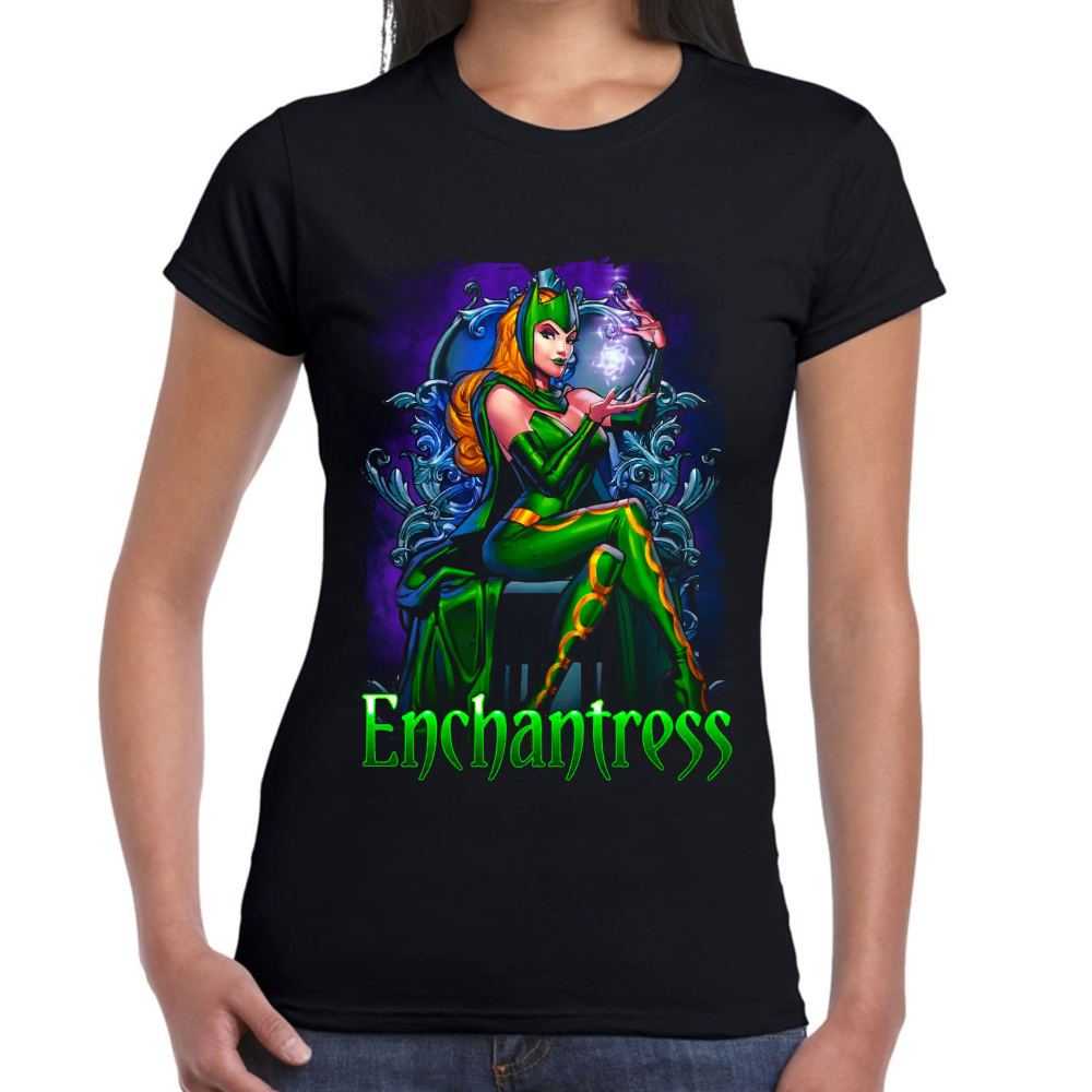 Playera Enchantress Marvel Algodón Premium #0002305