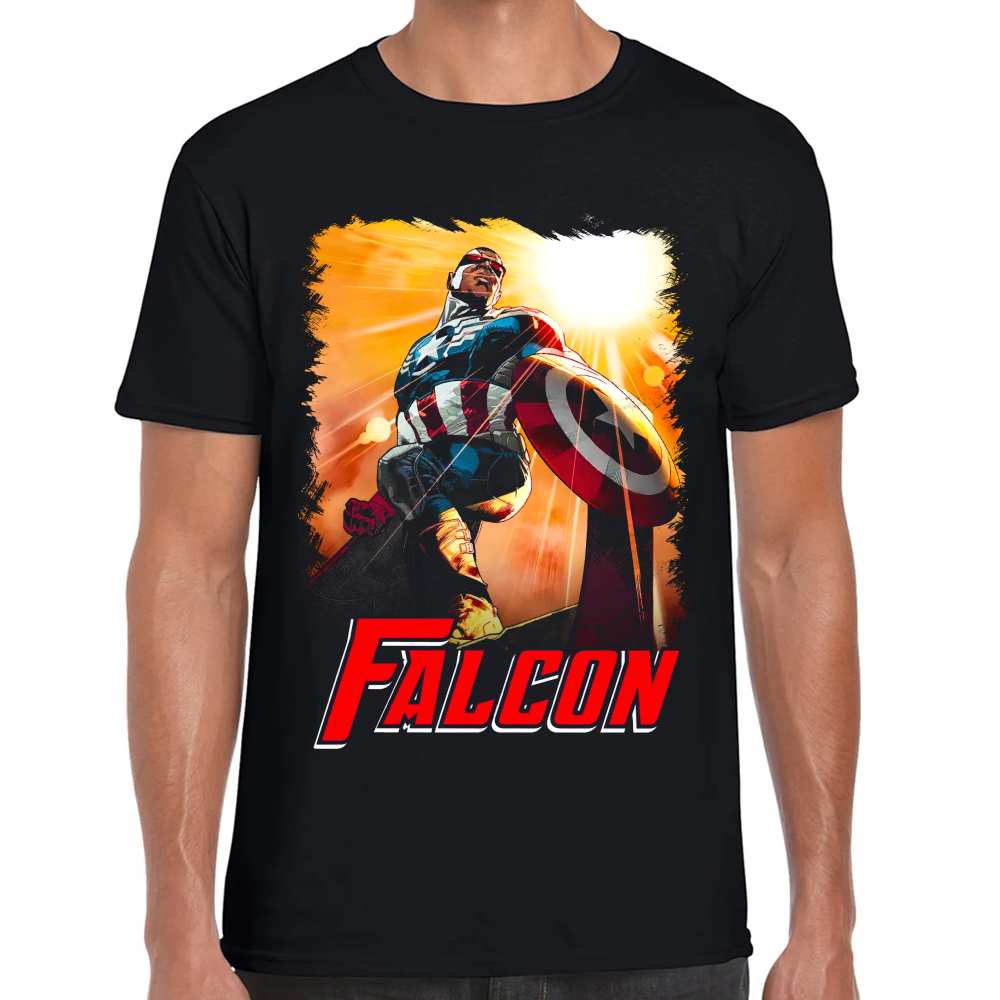 Playera Falcon Marvel Algodón Premium #0002306