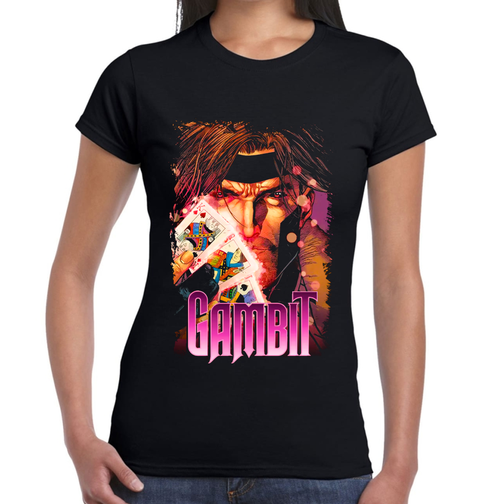 Playera Gambit Marvel Algodón Premium #0002308