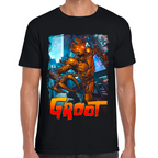 Playera Groot Marvel Algodón Premium #0002311