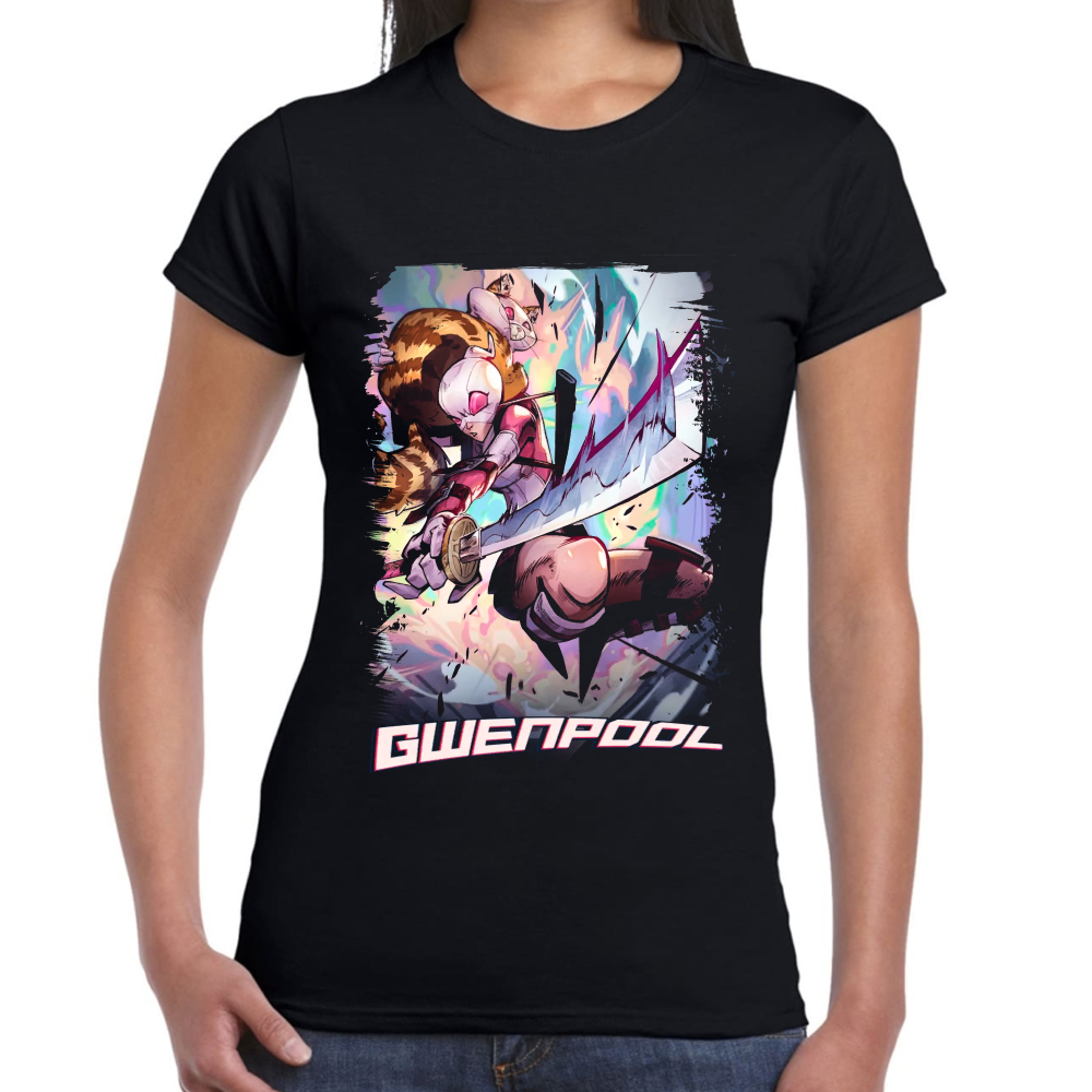 Playera Gwenpool Marvel Algodón Premium #0002313 Imagen secundaria del producto