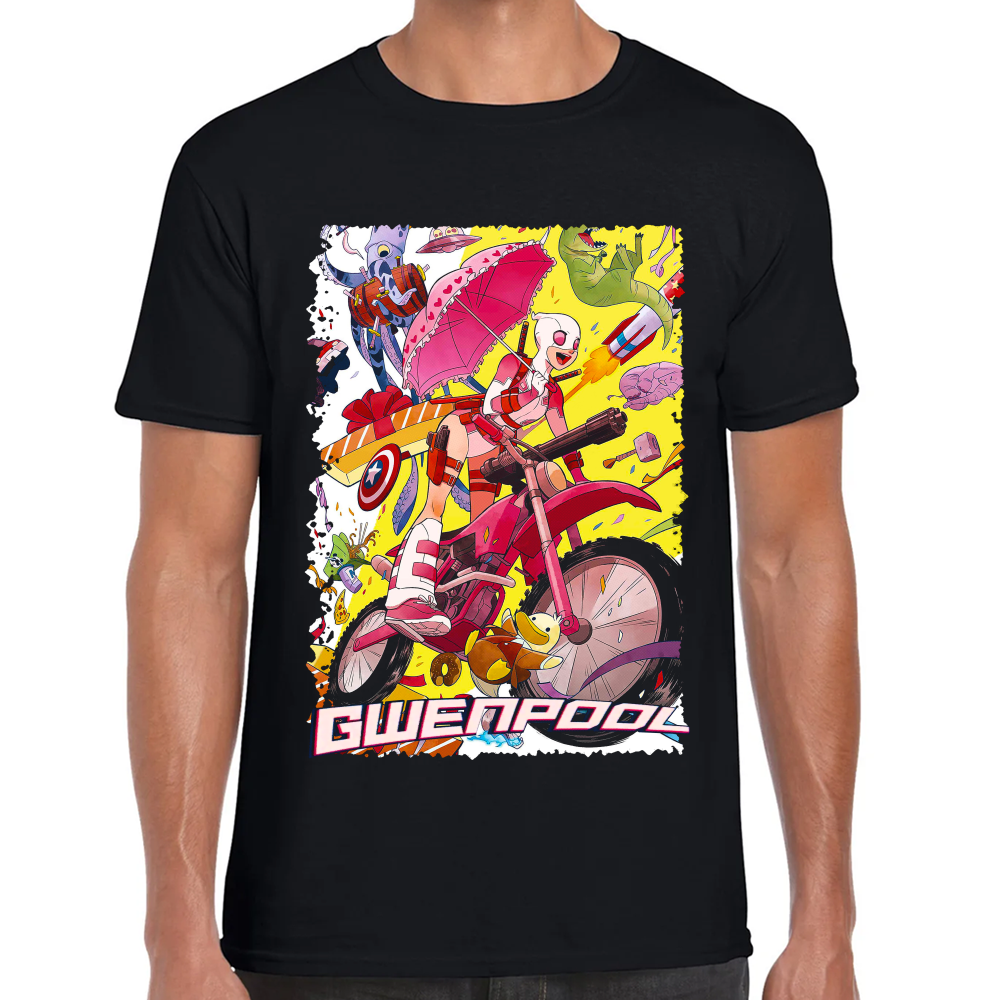 Playera Gwenpool Marvel Algodón Premium #0002314