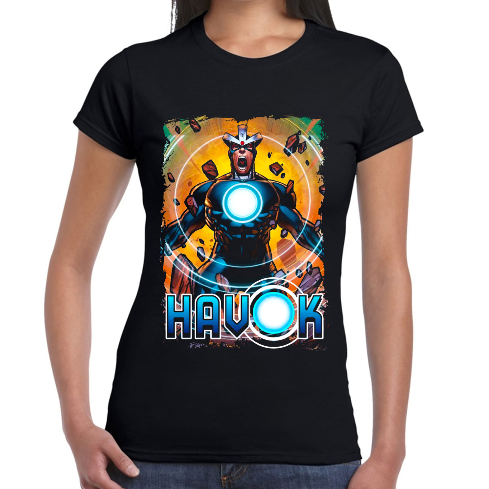 Playera Havok Marvel Algodón Premium #0002315