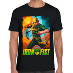 Playera Iron Fist Marvel Algodón Premium #0002323