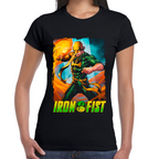 Playera Iron Fist Marvel Algodón Premium #0002323
