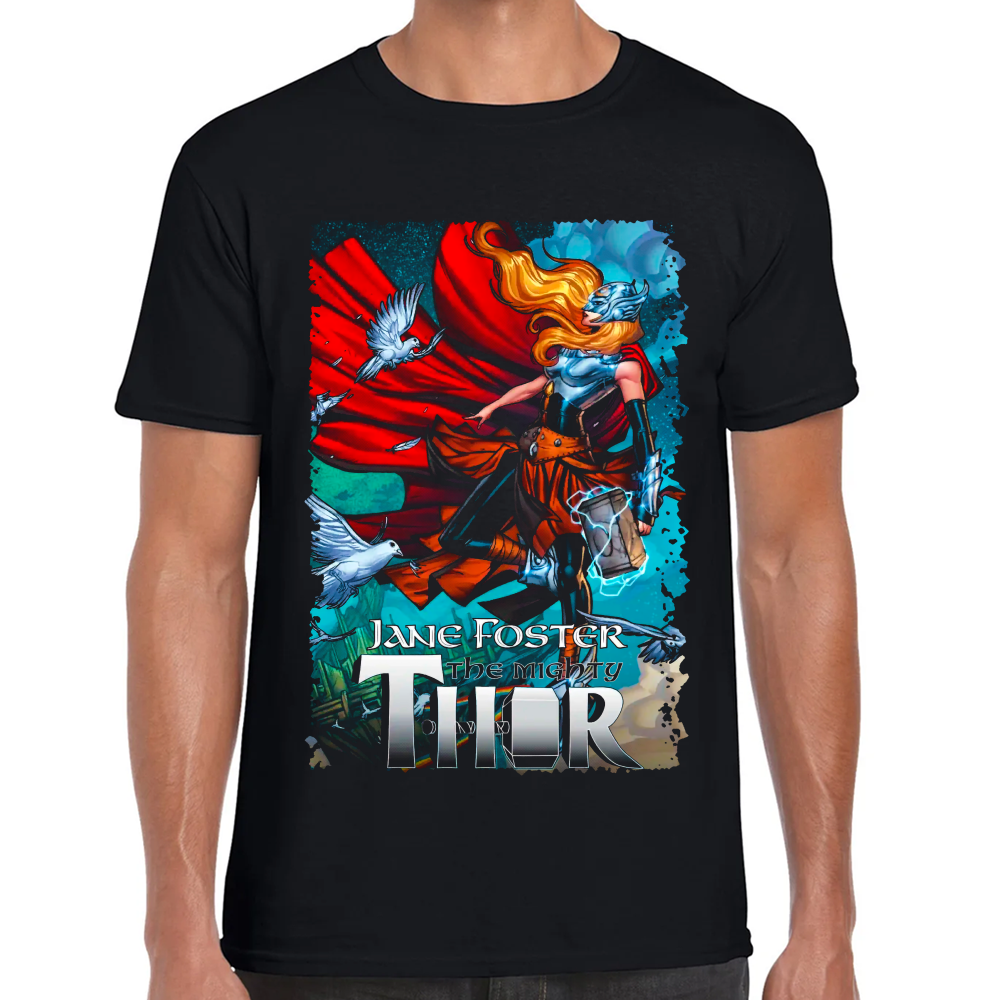 Playera Jane Foster The Mighty Thor Marvel Algodón Premium #0002325