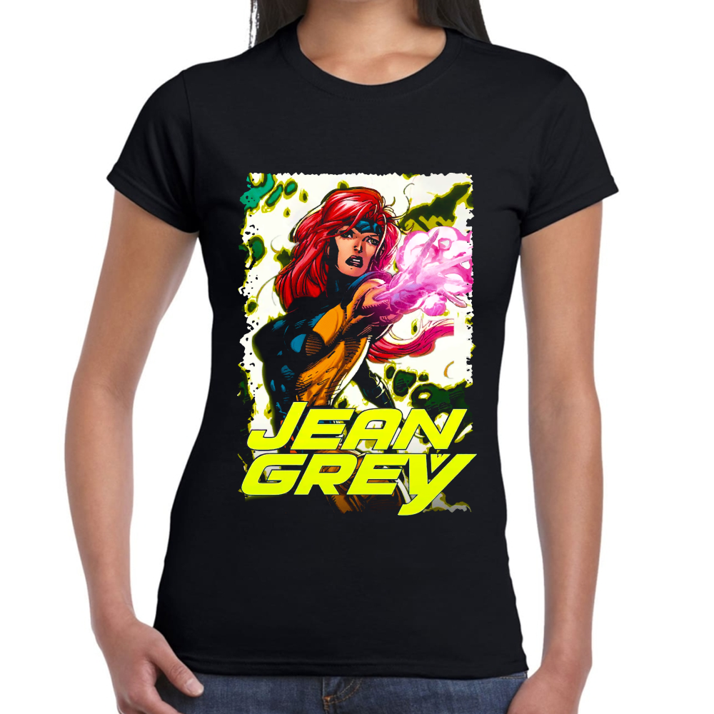 Playera Jean Grey Marvel Algodón Premium #0002326