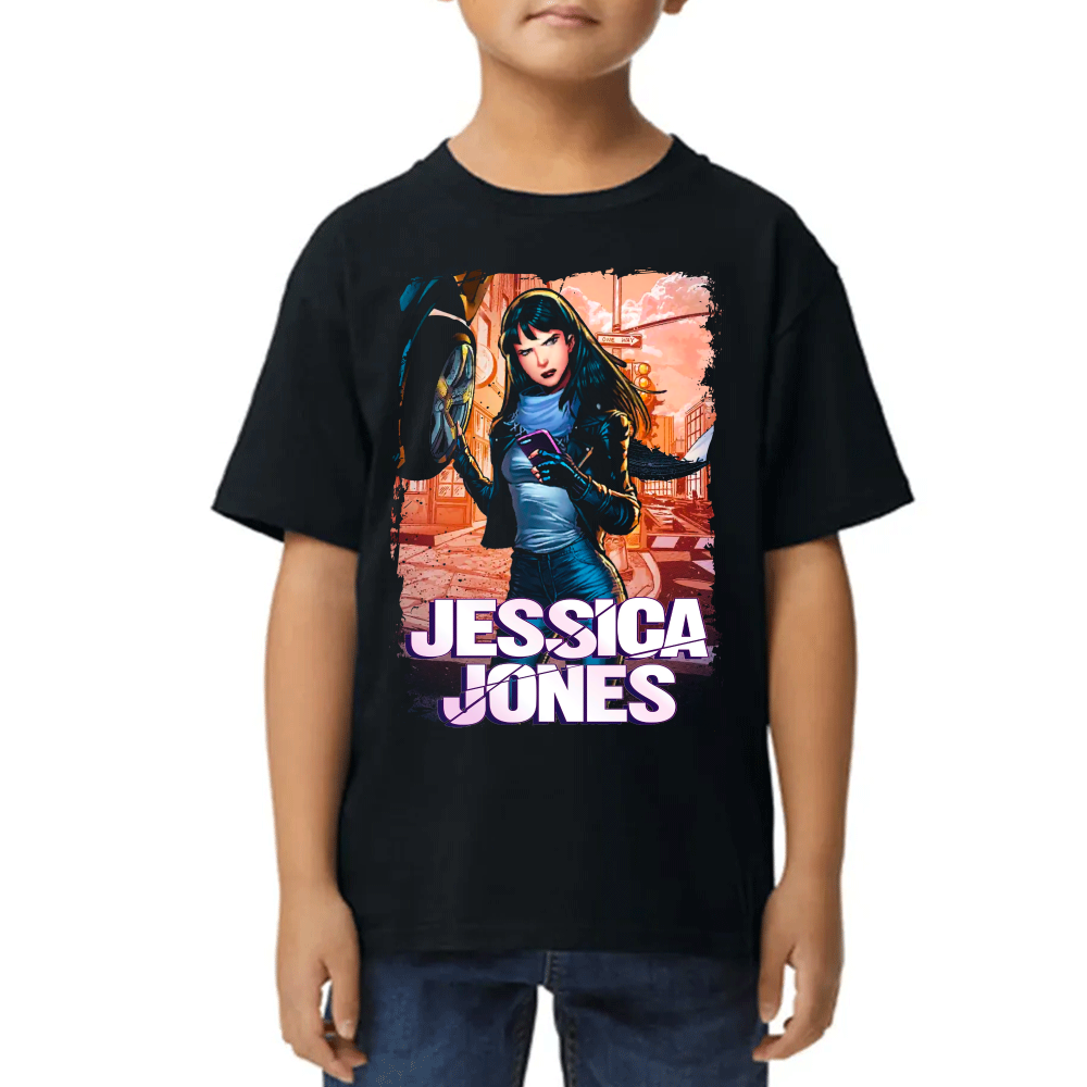 Playera Jessica Jones Marvel Algodón Premium #0002327 Imagen principal del producto
