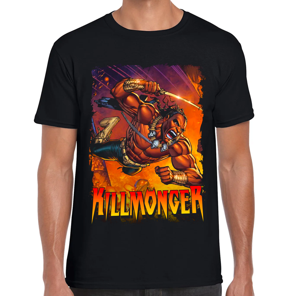 Playera Killmonger Marvel Algodón Premium #0002330