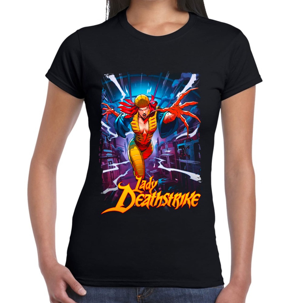 Playera Lady Deathstrike Marvel Algodón Premium #0002333 Imagen secundaria del producto