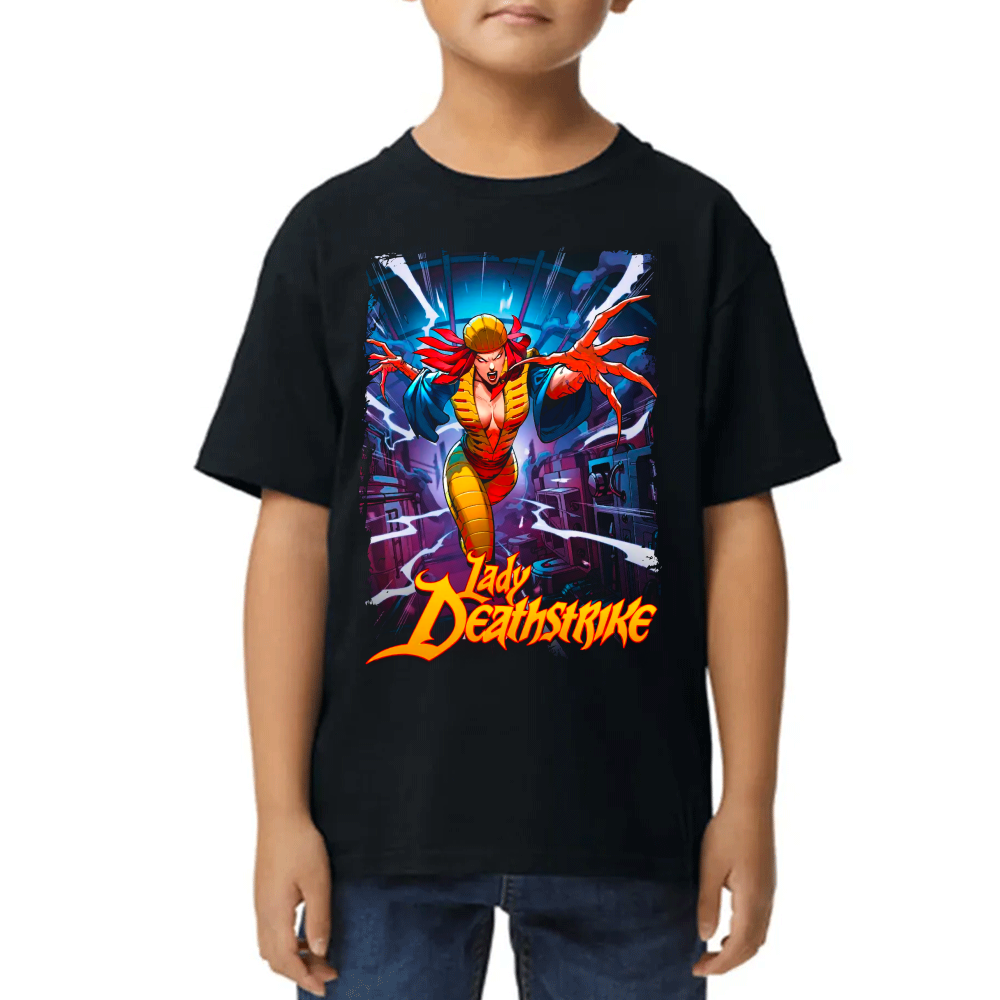 Playera Lady Deathstrike Marvel Algodón Premium #0002333