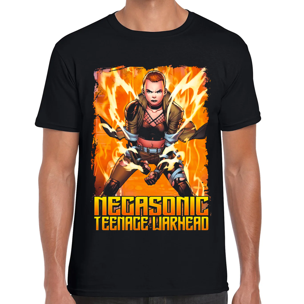 Playera Negasonic Marvel Algodón Premium #0002336