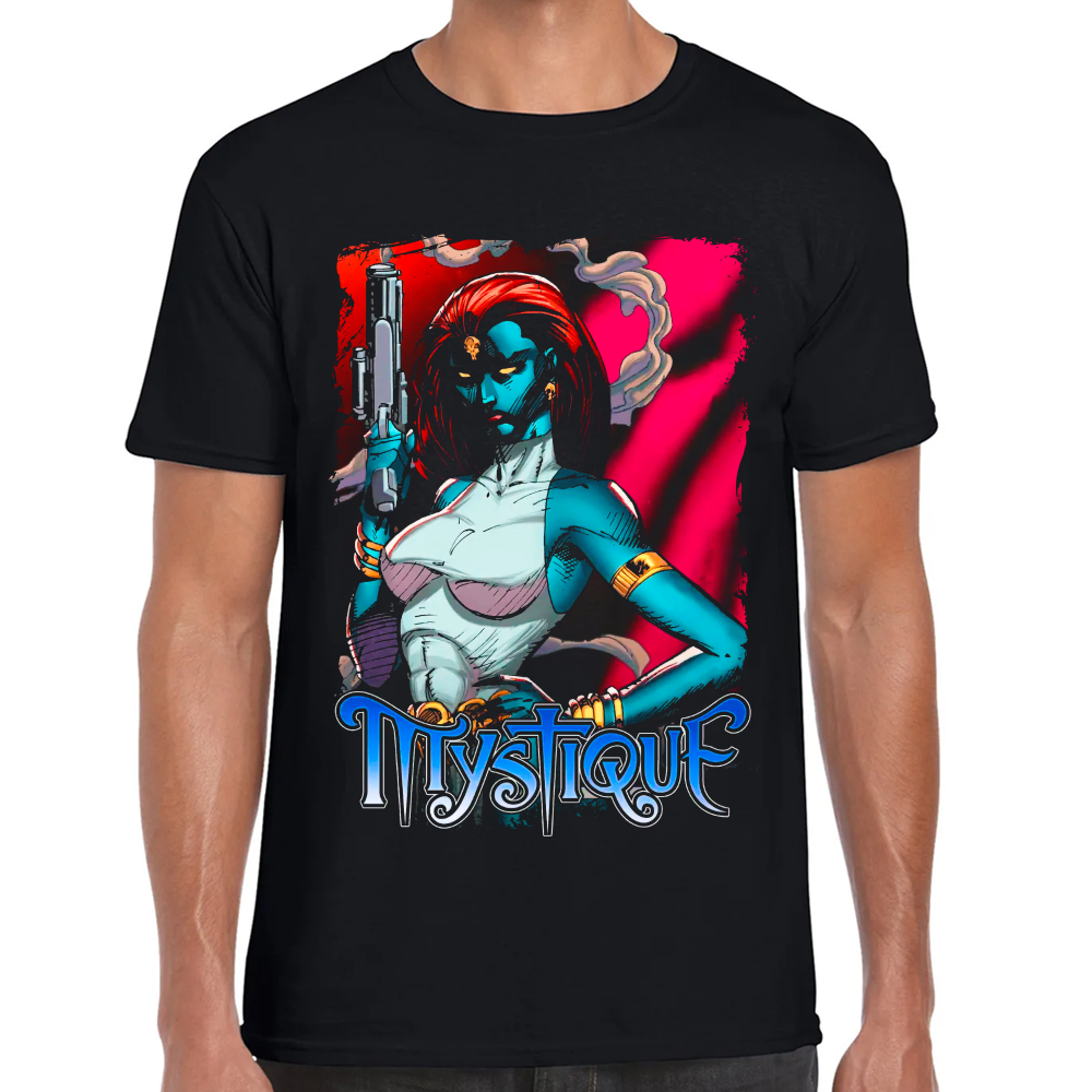 Playera Mystique Marvel Algodón Premium #0002344
