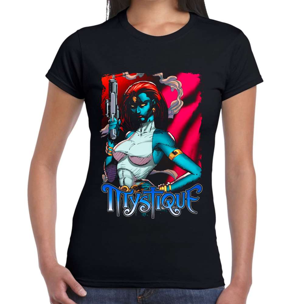 Playera Mystique Marvel Algodón Premium #0002344