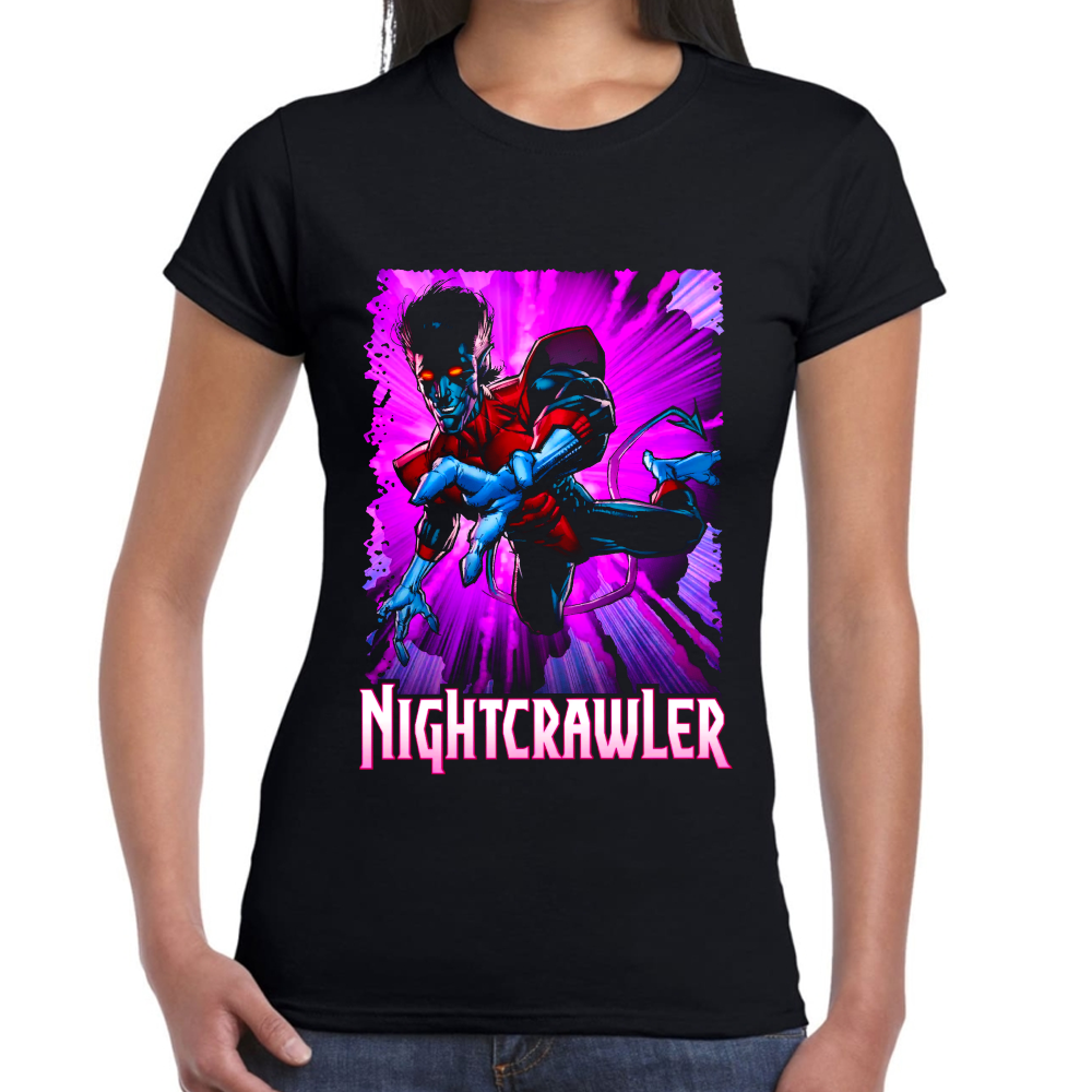 Playera Nightcrawler Marvel Algodón Premium #0002346 Imagen secundaria del producto