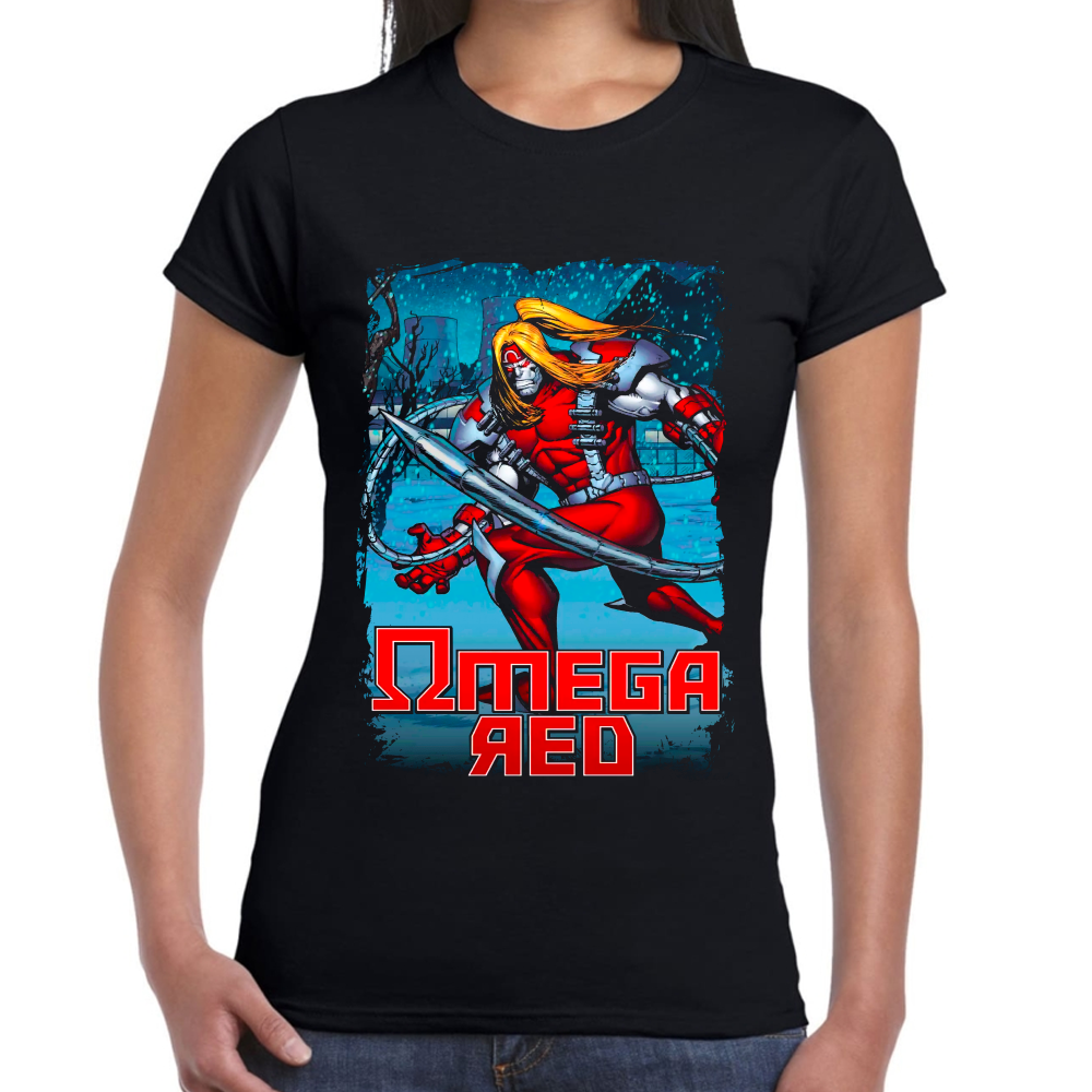Playera Omega Red Marvel Algodón Premium #0002350