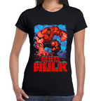 Playera Red Hulk Marvel Algodón Premium #0002356