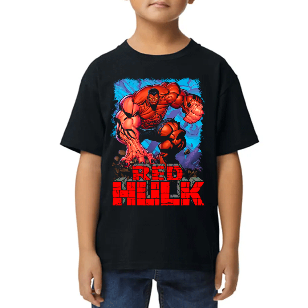 Playera Red Hulk Marvel Algodón Premium #0002356 Imagen principal del producto