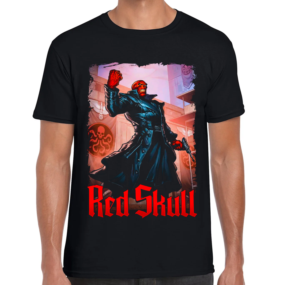 Playera Red Skull Marvel Algodón Premium #0002357
