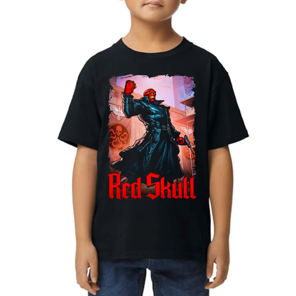 Playera Red Skull Marvel Algodón Premium #0002357 Imagen principal del producto