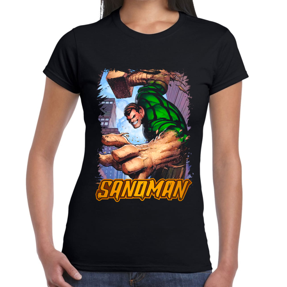 Playera Sandman Marvel Algodón Premium #0002360