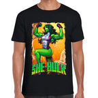 Playera She-Hulk Algodón Premium #0002365